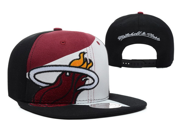NBA Miami Heat MN Snapback Hat #103